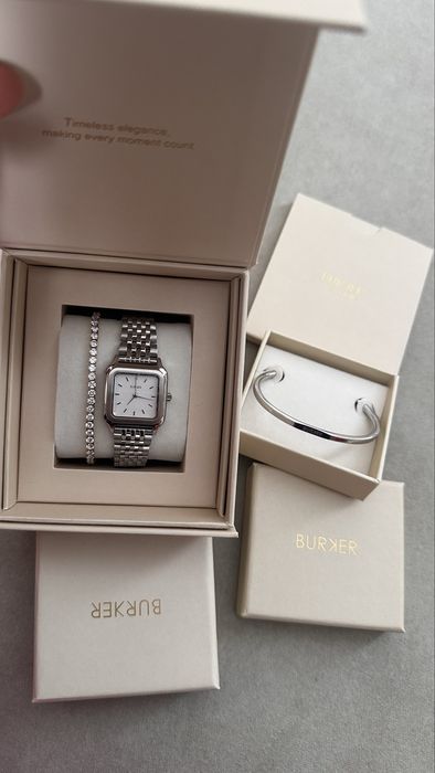 Часы Burker Macy silver