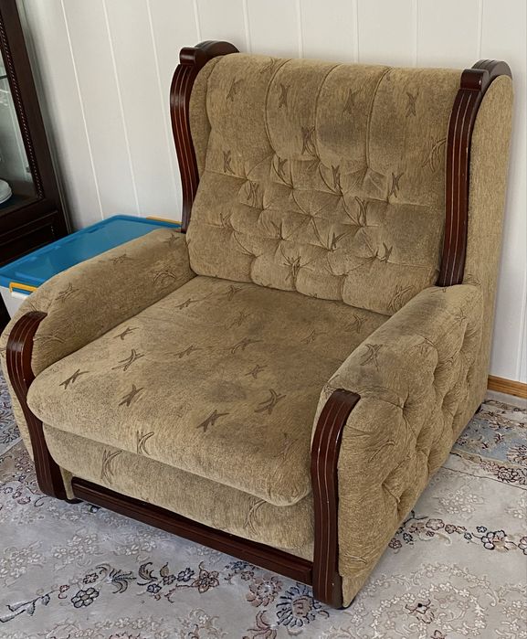 Диван с креслом раскладные