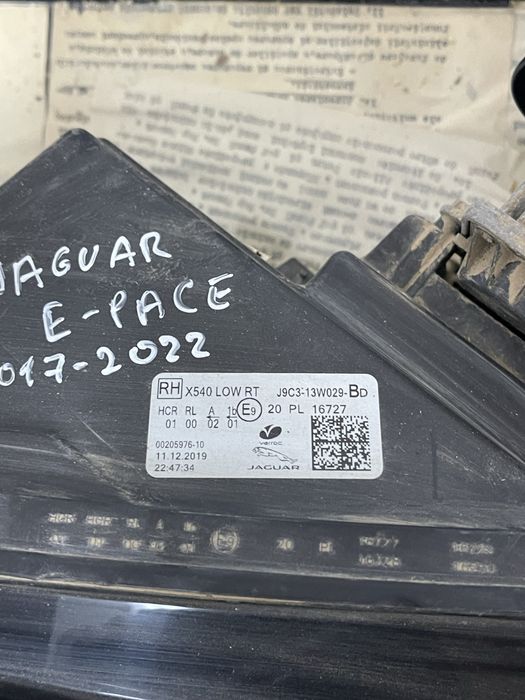 Far stanga Jaguar E-Pace X540 J9C313W029BD FULL LED 2017-2022