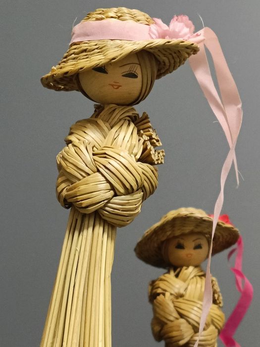 Păpuși japoneze din paie
