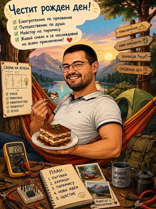 Дигитални карикатури и постери по снимка + рамка