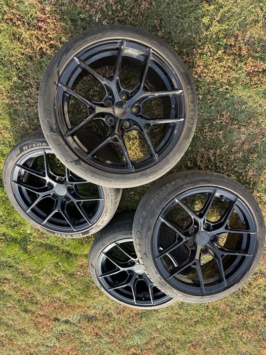 Roti / Jante 5x112 R18 ET 38 8J Audi VW cauciucuri vara 225/40/R18