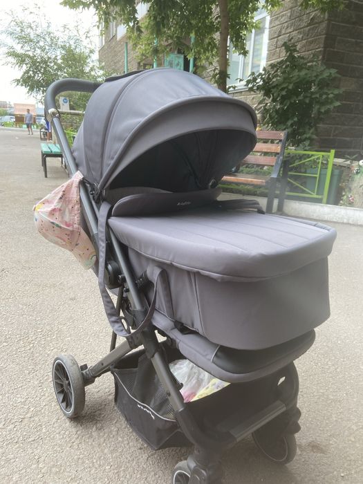 Коляска-люлька Kidilo 6521+BED GREY, серый