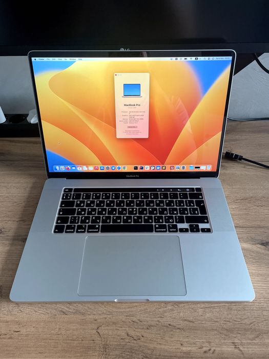Macbook Pro 16 2019 i7 16/512