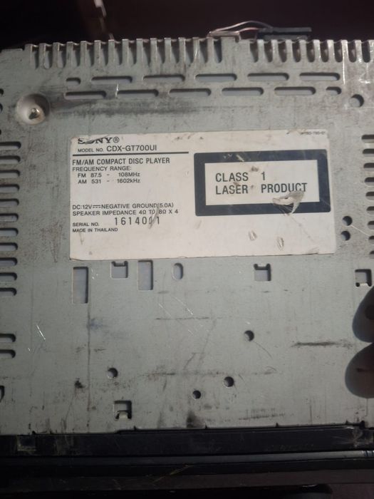 Продам автомагнитолу SONY оригинал