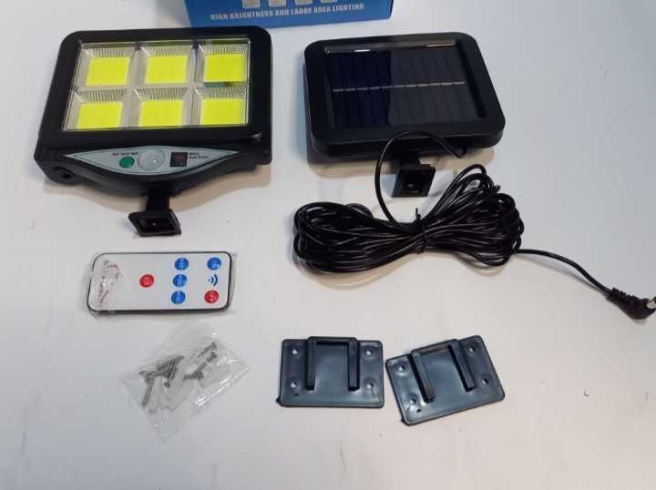 Градинска лампа с отделен панел 5 метра кабел