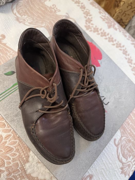 Продаю ботинки кожаные