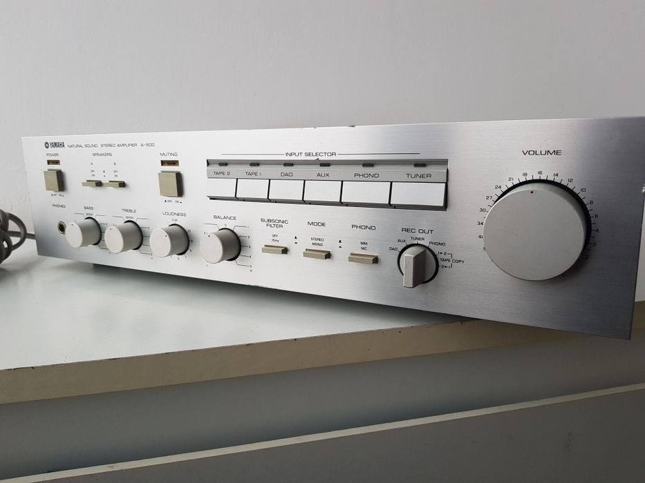 Amplificator vintage yamaha A500( sansui pioneer aiwa teac)