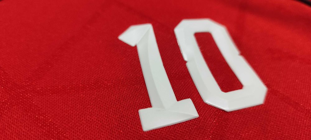 Рядък Колекционерски Екземпляр! Puma Football Sample Jersey #10