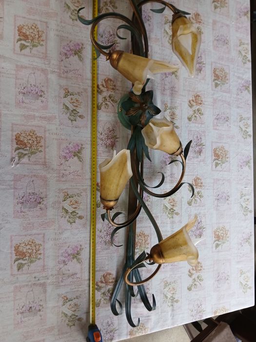 Lustra vintage cu 6 becuri