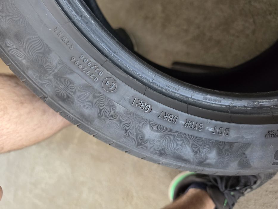 4 Броя 245/45/17 Continental 2x7mm 2x5,6mm 1x24dot 3x21dot