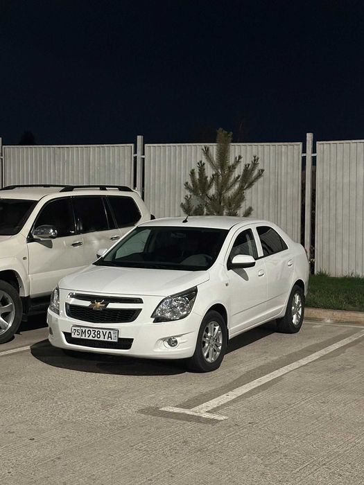 Кобальт 2022й (оқ) белый, краска тозза, пробег: 61 000км.