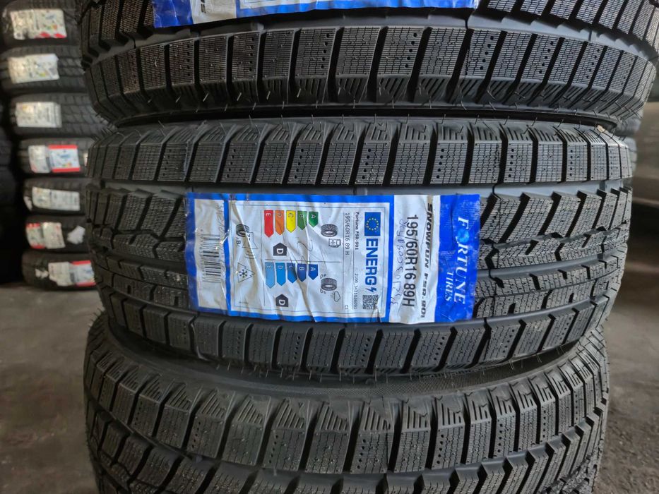 4 Anvelope M+S IARNA - 195/60/16 89H - Fortune SnowFUN - NOU - DOT 2023 !