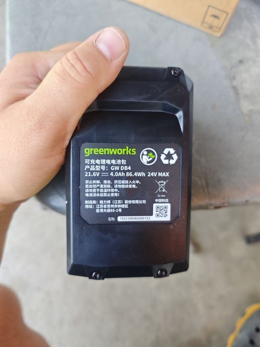 Greenworks 24v Аккумулятор