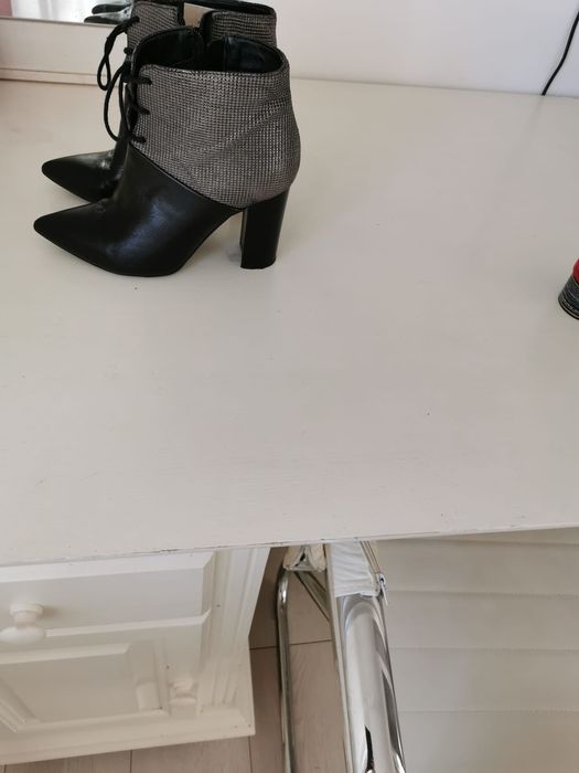 Ghete dama,piele naturala,nr 36