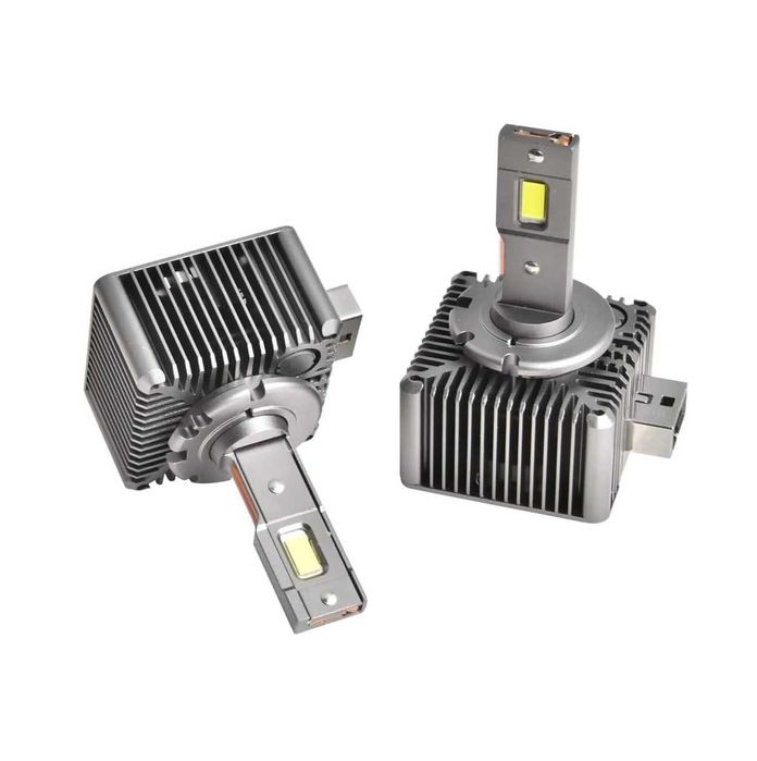 Комплект от 2 броя LED диодни крушки D1S за xenon 12-24V 10000lm Canbus без грешки
