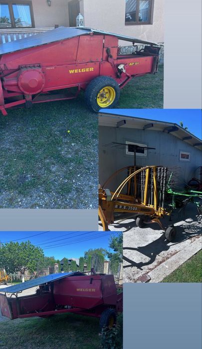 Vand greble si balotiera welger ap61