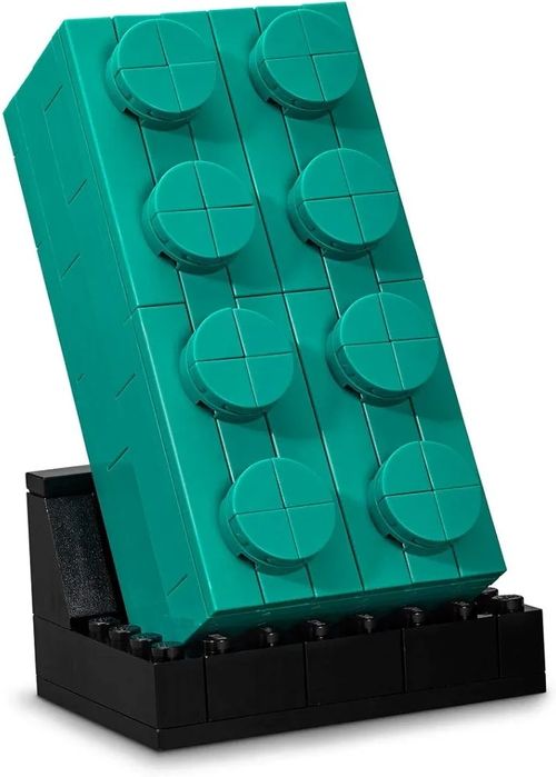 Lego 5006291 VIP  2x4 Teal Brick 6346101 LEGO