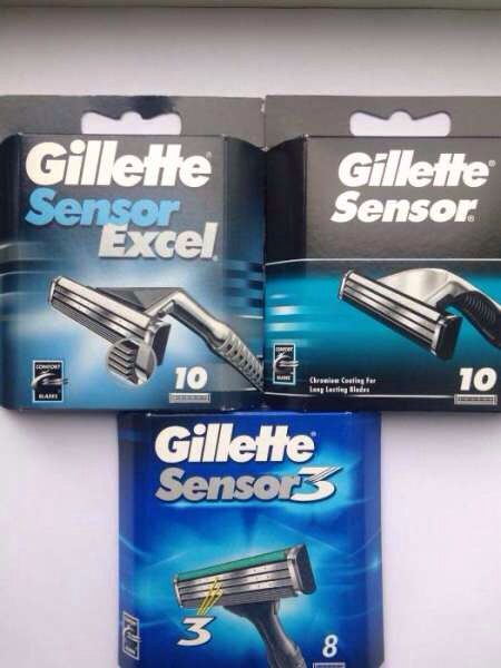 Жилет Sensor Excel 10 бр. ножчета - GILLETTE Sensor 3