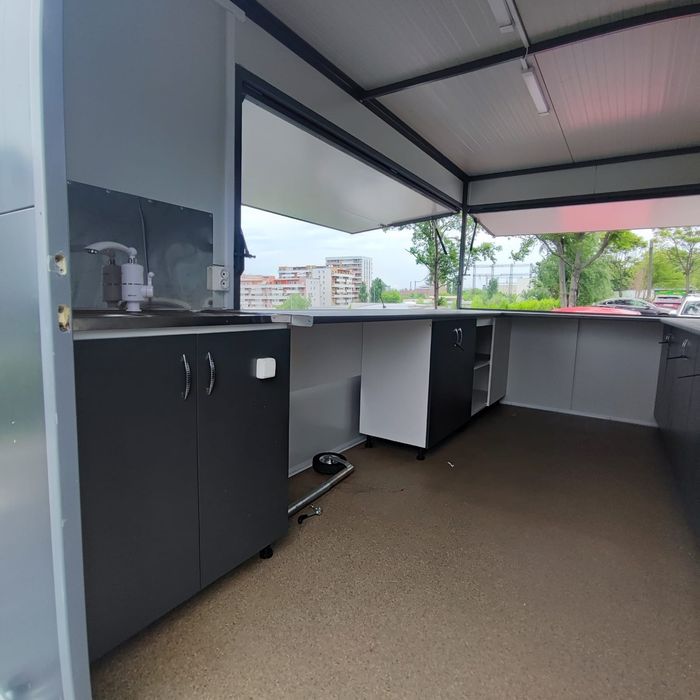 Inchiriez Rulotă Street‑Food - Food Truck 2025 • 4×2,4 m • Mobil