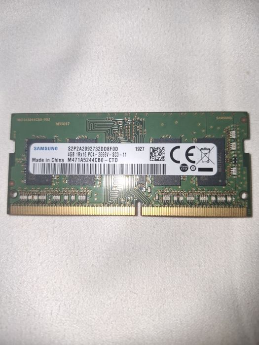 Memorie laptop 4gb ddr4