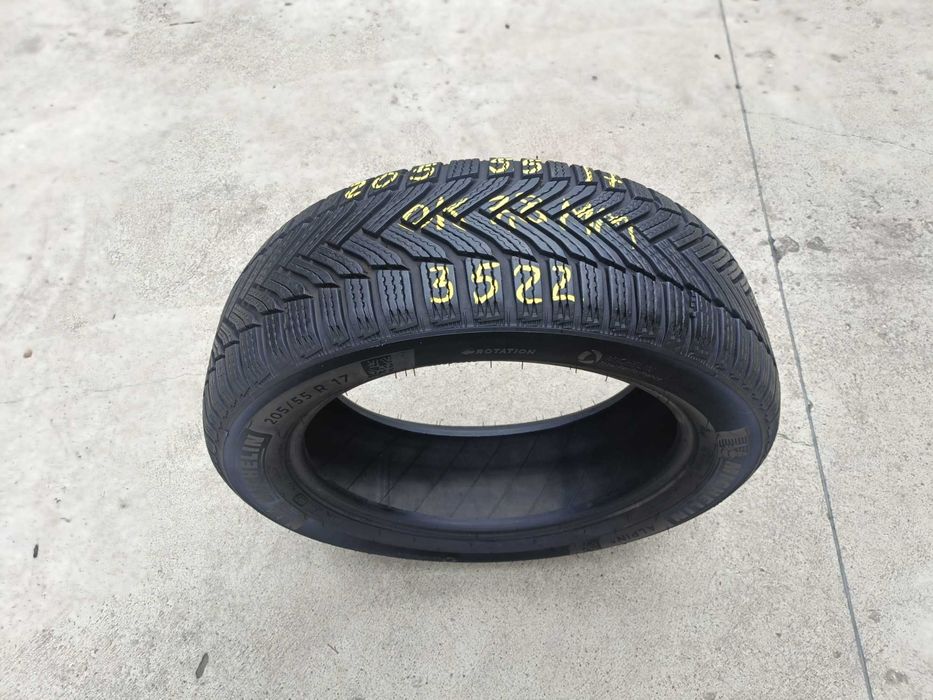 O anvelopa iarna 205 55 17 michelin alpin 6 profil 7,8 mm dot 3522