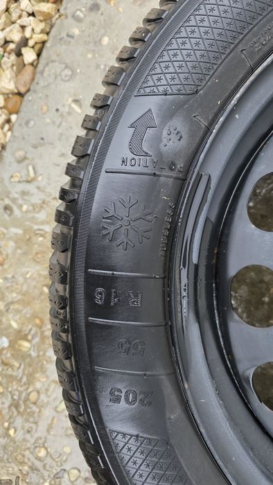 Set cauciucuri Anvelope 205 55 R16, iarna cu jante VW, Audi, Skoda