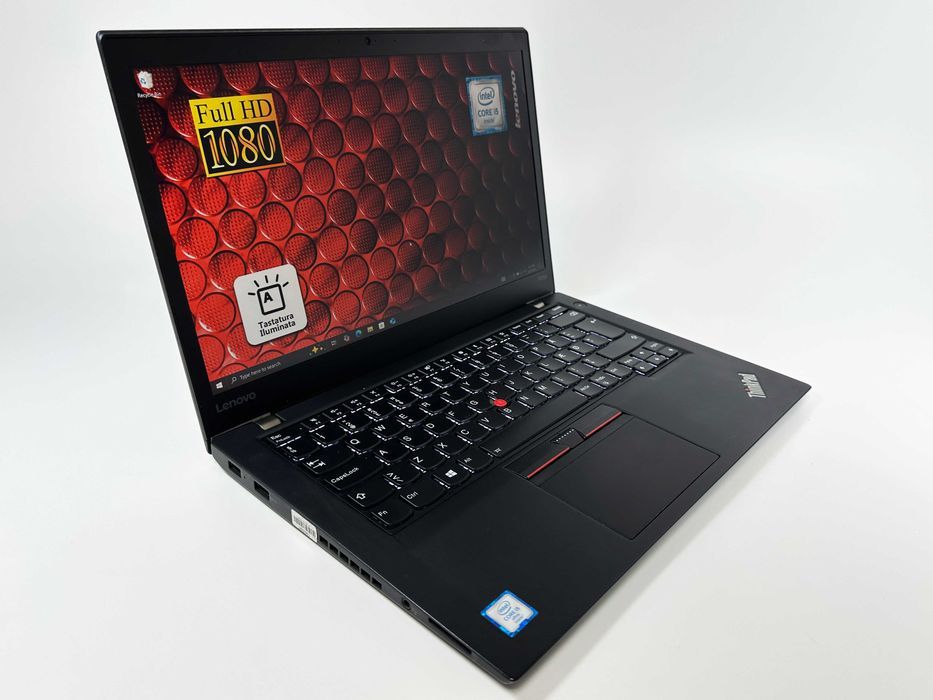 Laptop Lenovo Thinkpad T470s Intel i7 16 gb ram 256 gb ssd Ecran 14 inch Full HD Design slim Gama business Factura si Garantie 1 an