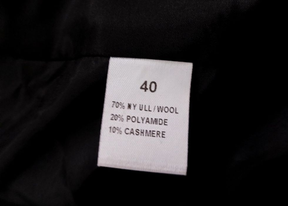 Дамско палто, вълна и кашмир