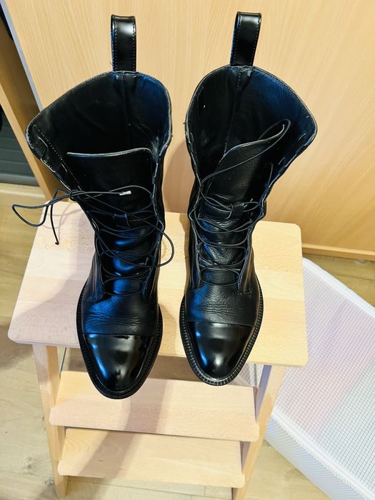 Ghete piele brand inch2