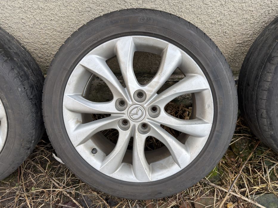 5x114,3 R17 originale Mazda + cauciucuri de vara