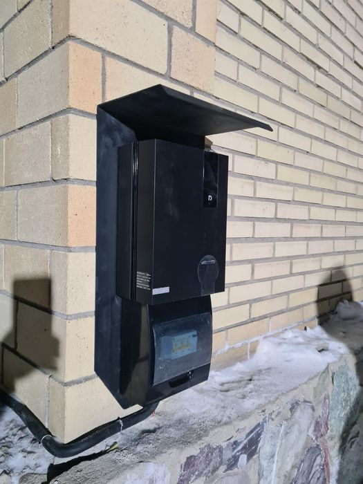 Установка зарядных станции