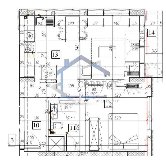 Продава се Двустаен апартамент в Варна, Кайсиева градина - 65 кв.м за 1231 €/кв.м - Снимка #4