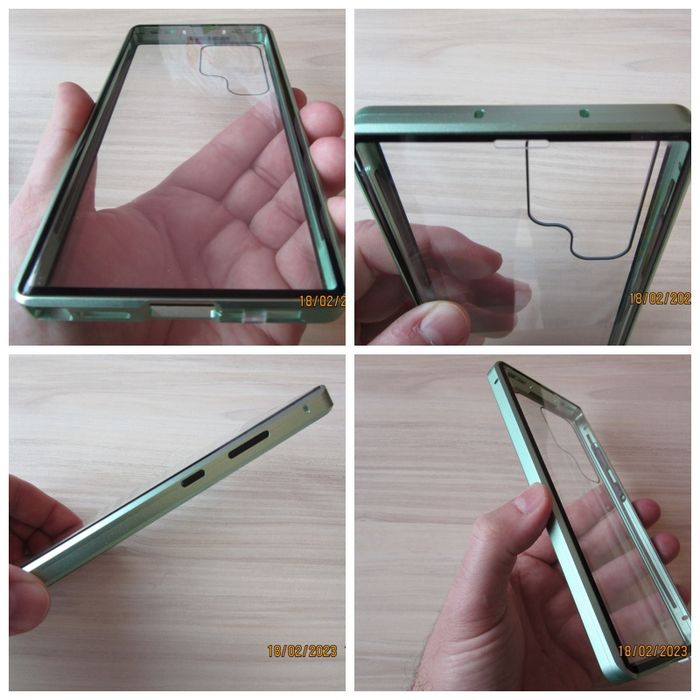 Samsung Galaxy S23 Ultra / S23+ / S23 / Двоен 360 магнитен кейс