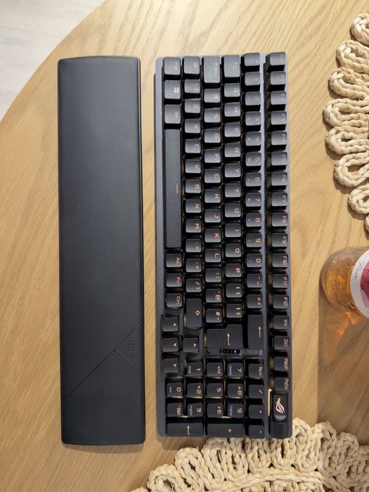 Tastatura gaming, ASUS, Wireless, ROG Strix Scope II 96 RX Snow, RGB