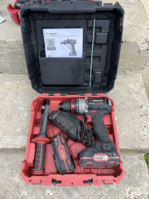Autofiletanta cu percutie parkside performance 20v