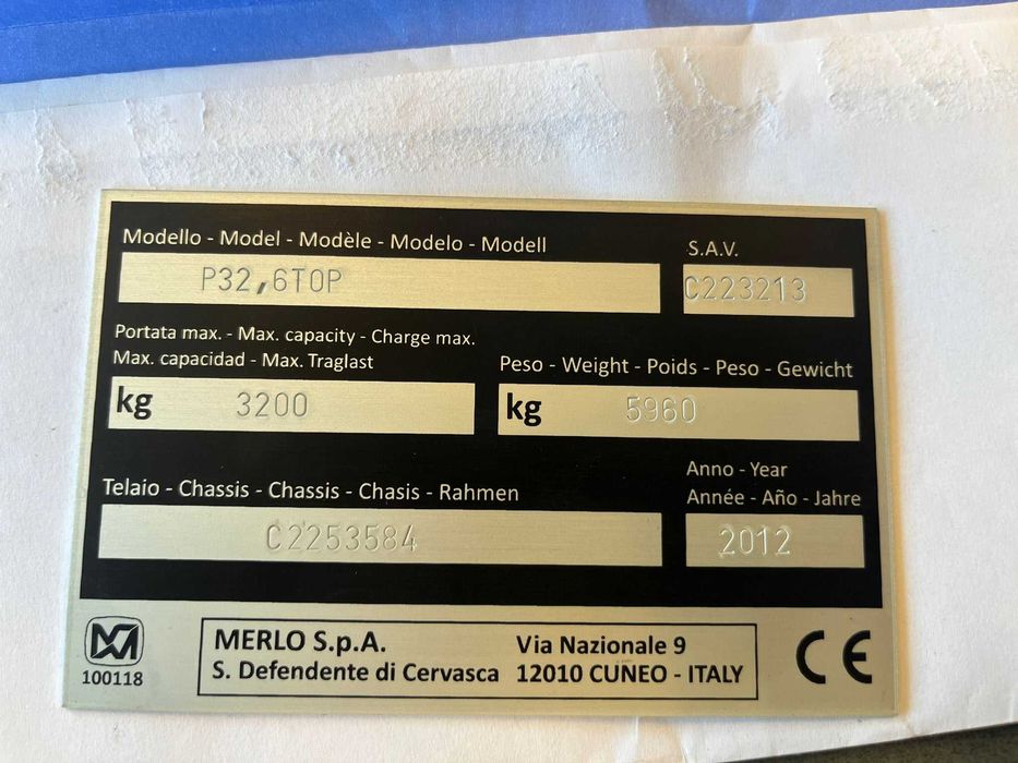 Merlo P32.6 TOP Panoramic