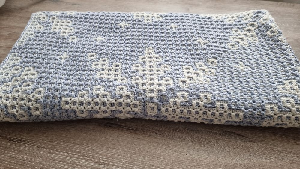 Плед детский "Снежинка"