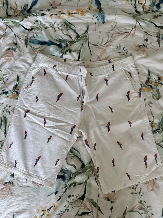 Мъжки комплект с папагали