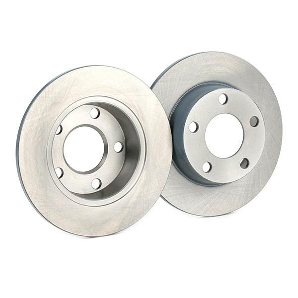 Set disc frana Audi A6 C5 (4B2) 1997-2005, A6 C5 Avant (4B5) 1997-2005, Allroad C5 (4BH) 2000-2005, 255x10mm, montare: punte spate, plin, SRLine