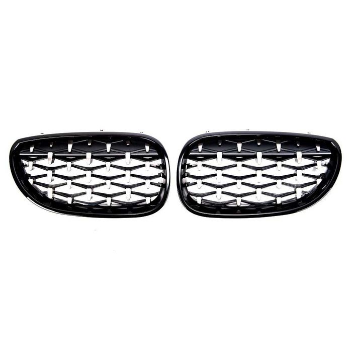 Grila sport BMW seria 5 E60 negru model Diamond Style
