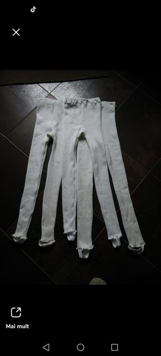 Pantaloni/colanti de dans, din bumbac, diverse marimi