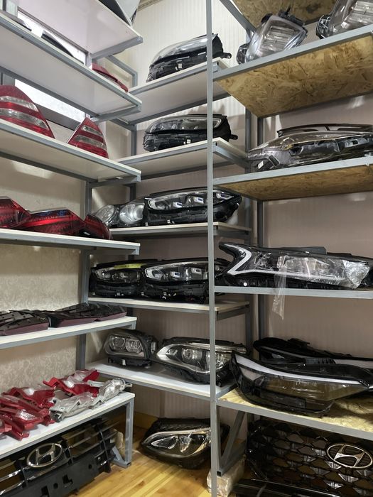 Hyundai Kia Byd va Mercedes Бампер экран фара туманка капот багач  бор