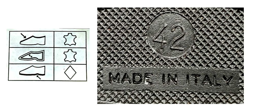 Botine bărbați din piele naturală Întoarsă mărimea 42 made în ITALY