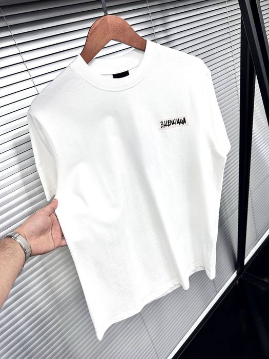 Tricou balenciaga alb