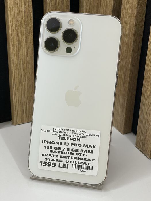 Iphone 13 Pro Max 128Gb 87% baterie Garantie / Factura #59296