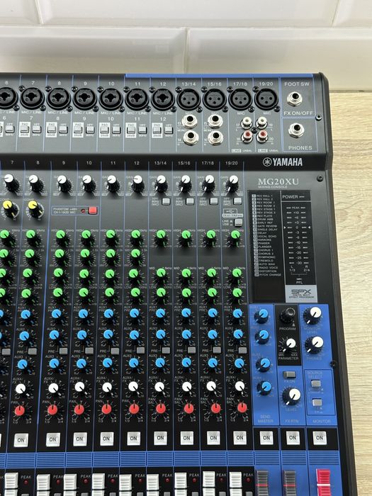 Yamaha mg20xu микшерный пульт