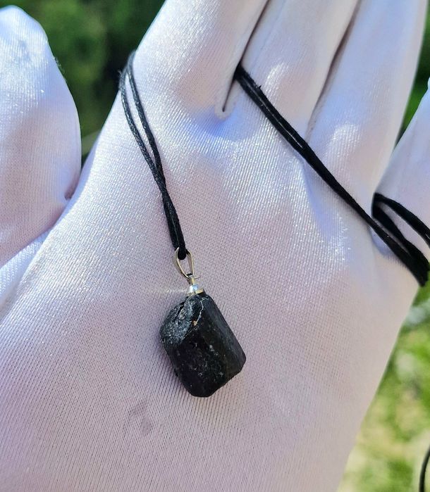 Кулон Турмалин Шерл.