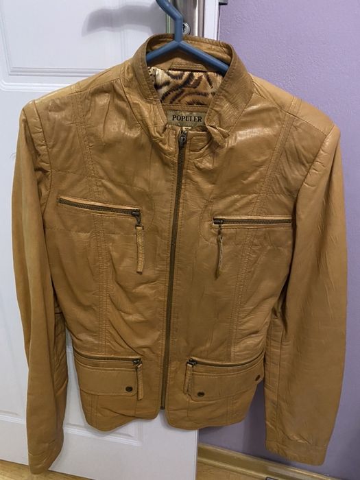 Дамско яке-естествена кожа!