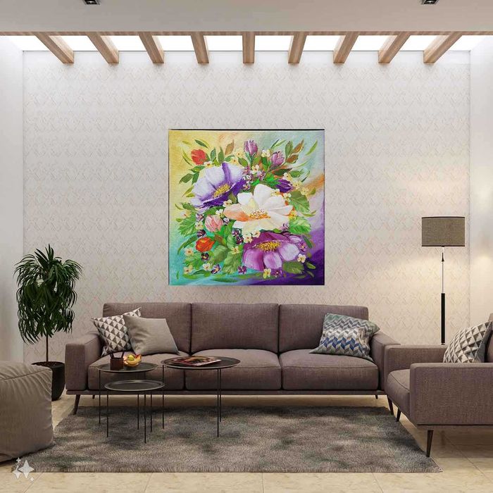 Tablouri, pictura acril